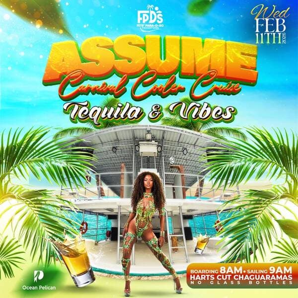Assume Carnival Cooler Cruise ‘Tequila & Vibes’