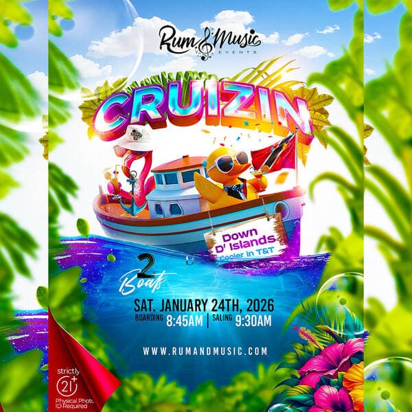 Rum and Music CRUIZIN Down D Islands 2026