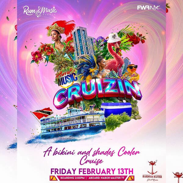 Trinidad Carnival RUM AND MUSIC CRUIZIN COOLER CRUISE